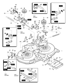 Part Location Diagram of MU710205 Briggs and Stratton Nut, 5/16-18